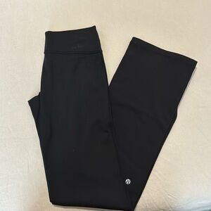 Lululemon flare leggings size 4-6 color black
